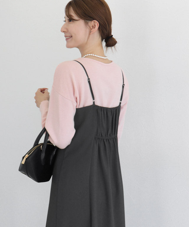 マーベラス バイ ピエロ marvelous by Pierrot フレアキャミワンピース (ブラック) ブラック