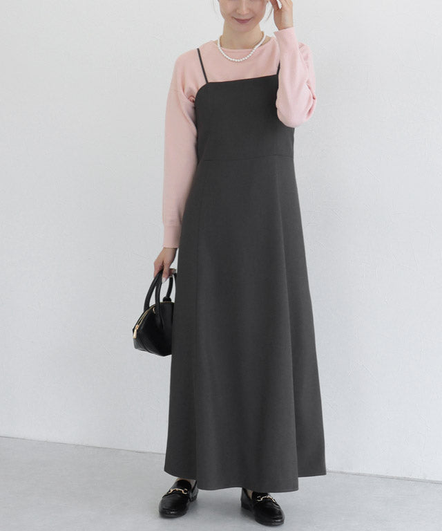 マーベラス バイ ピエロ marvelous by Pierrot フレアキャミワンピース (ブラック) ブラック