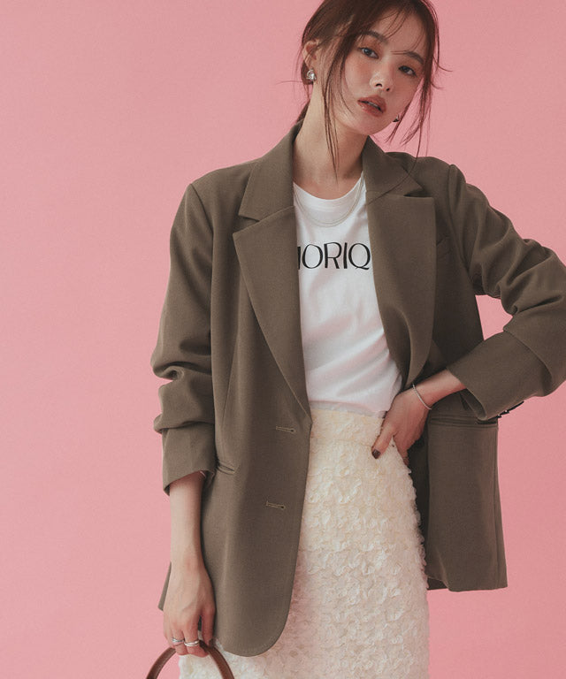 マーベラス バイ ピエロ marvelous by Pierrot テーラードシングルジャケット (キャメルブラウン) キャメルブラウン