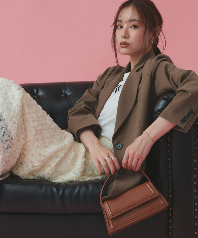 マーベラス バイ ピエロ marvelous by Pierrot テーラードシングルジャケット (キャメルブラウン) キャメルブラウン