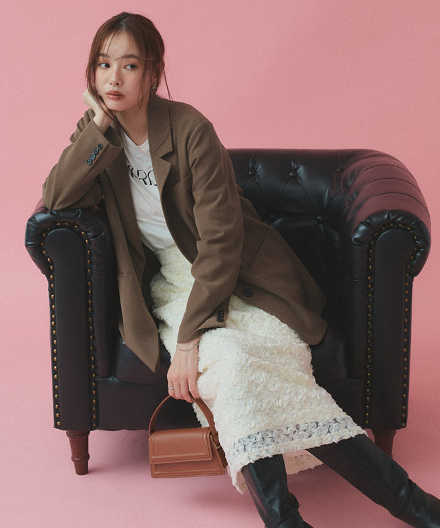 マーベラス バイ ピエロ marvelous by Pierrot テーラードシングルジャケット (キャメルブラウン) キャメルブラウン