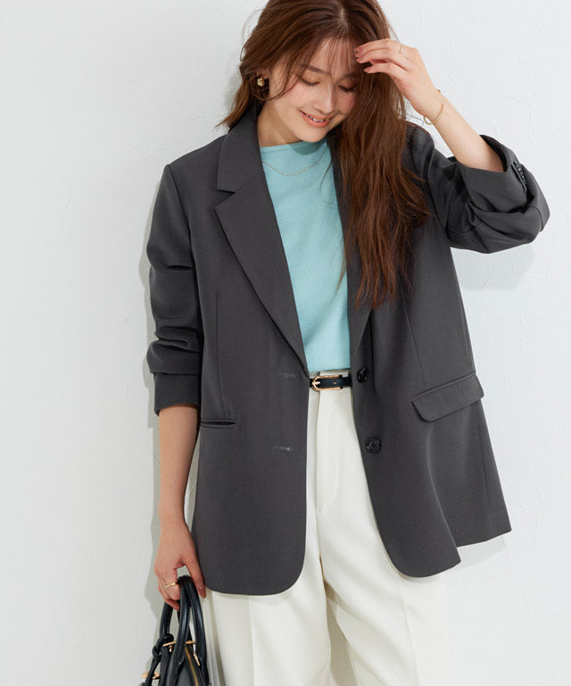 マーベラス バイ ピエロ marvelous by Pierrot テーラードシングルジャケット (キャメルブラウン) キャメルブラウン