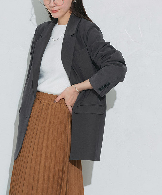 マーベラス バイ ピエロ marvelous by Pierrot テーラードシングルジャケット (キャメルブラウン) キャメルブラウン