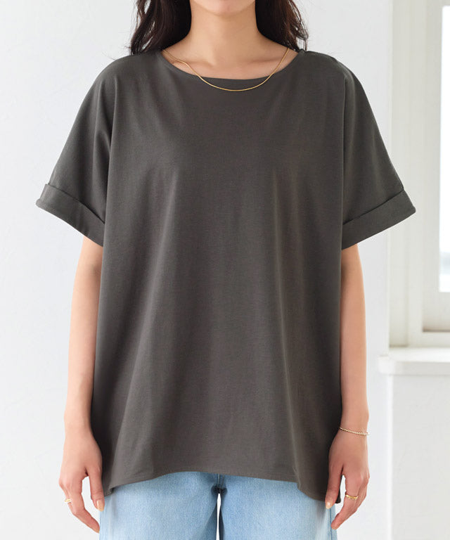 ピエロ Pierrot 綿100%選べるドルマンTシャツ (オフホワイト) オフホワイト