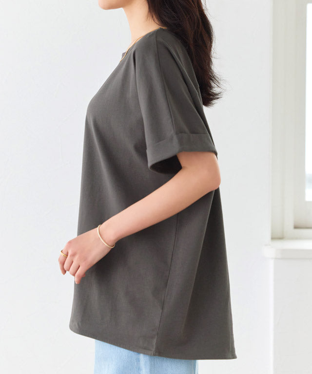 ピエロ Pierrot 綿100%選べるドルマンTシャツ (オフホワイト) オフホワイト