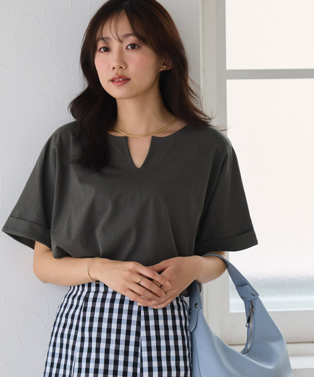 ピエロ Pierrot 綿100%選べるドルマンTシャツ (オフホワイト) オフホワイト