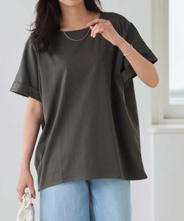 ピエロ Pierrot 綿100%選べるドルマンTシャツ (オフホワイト) オフホワイト