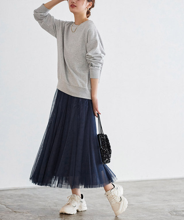 選べる2丈チュールスカート【ロング丈】