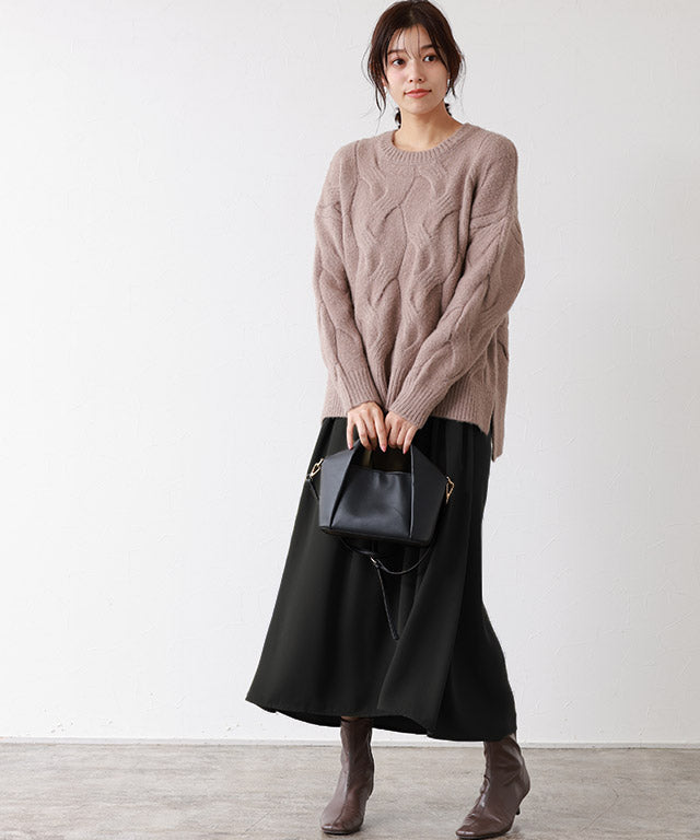 マーベラス バイ ピエロ marvelous by Pierrot 2wayギャザー切り替えキャミワンピース