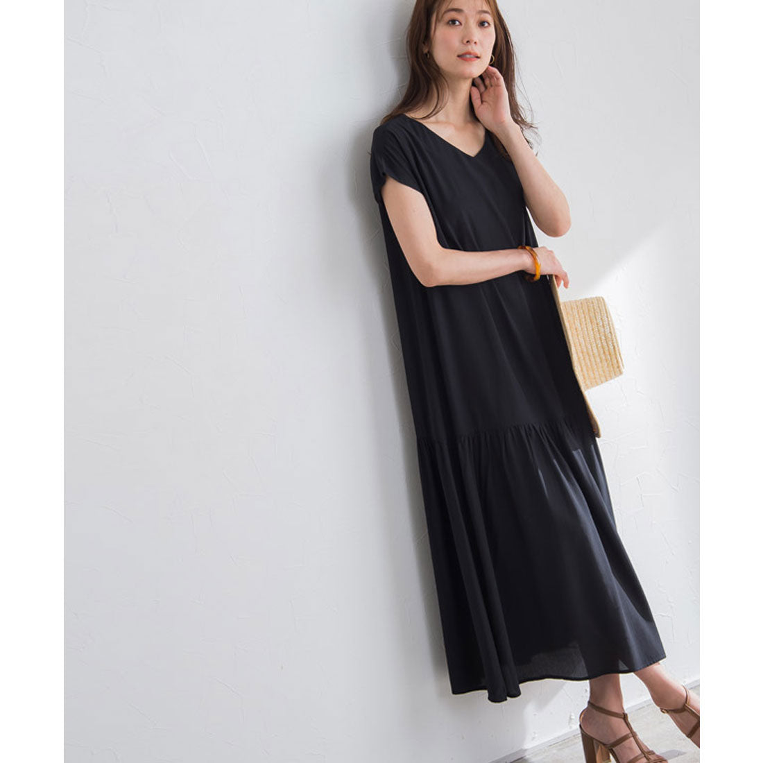 奇妙的白皮皮埃羅(Pierrot)奇妙的pierrot下擺切換法式袖子一件