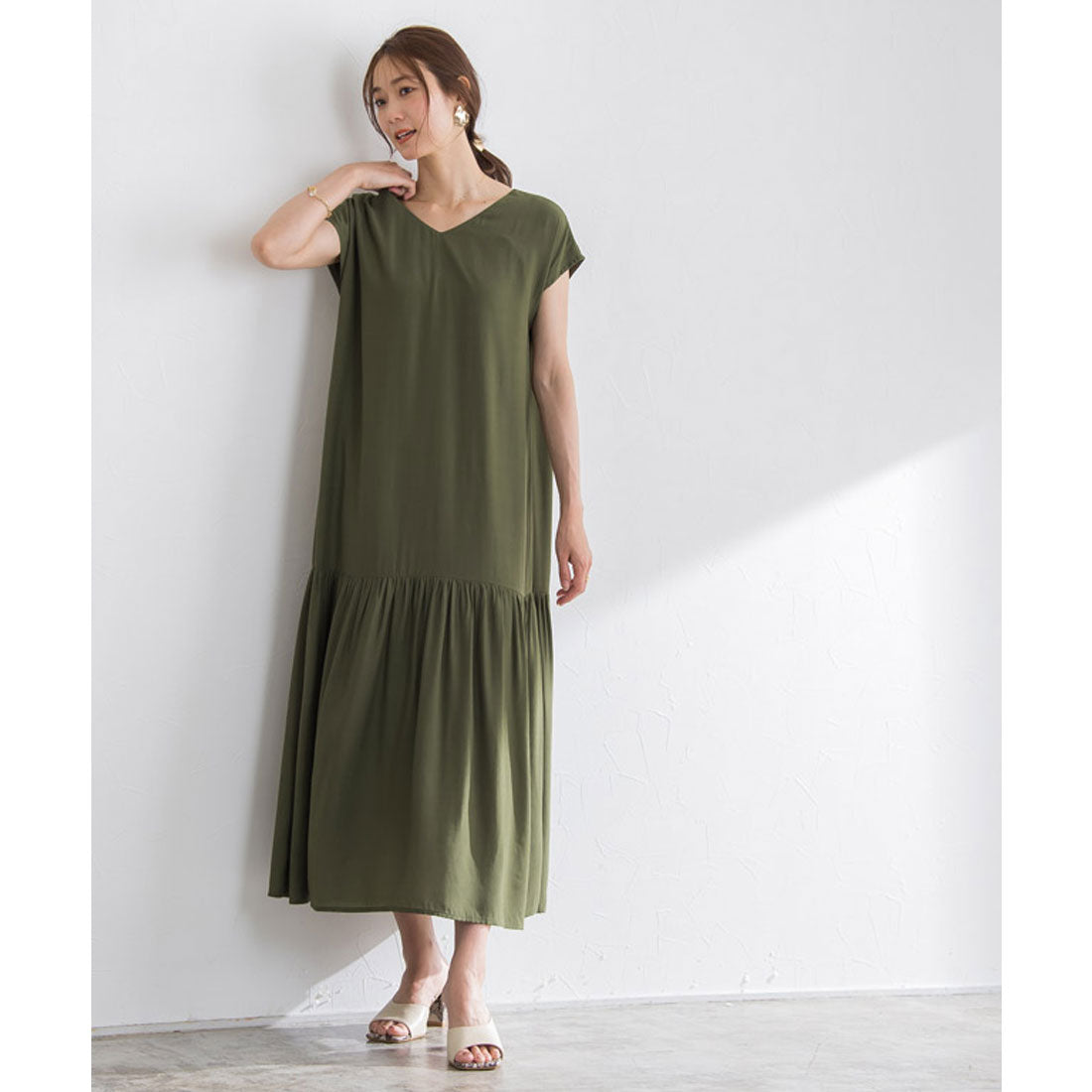 奇妙的白皮皮埃羅(Pierrot)奇妙的pierrot下擺切換法式袖子一件