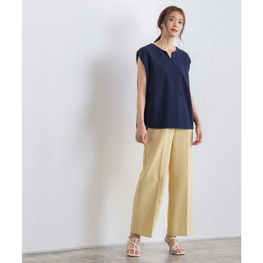 Marvelous by Pierrot Shoulder Tuck French T-Shirt