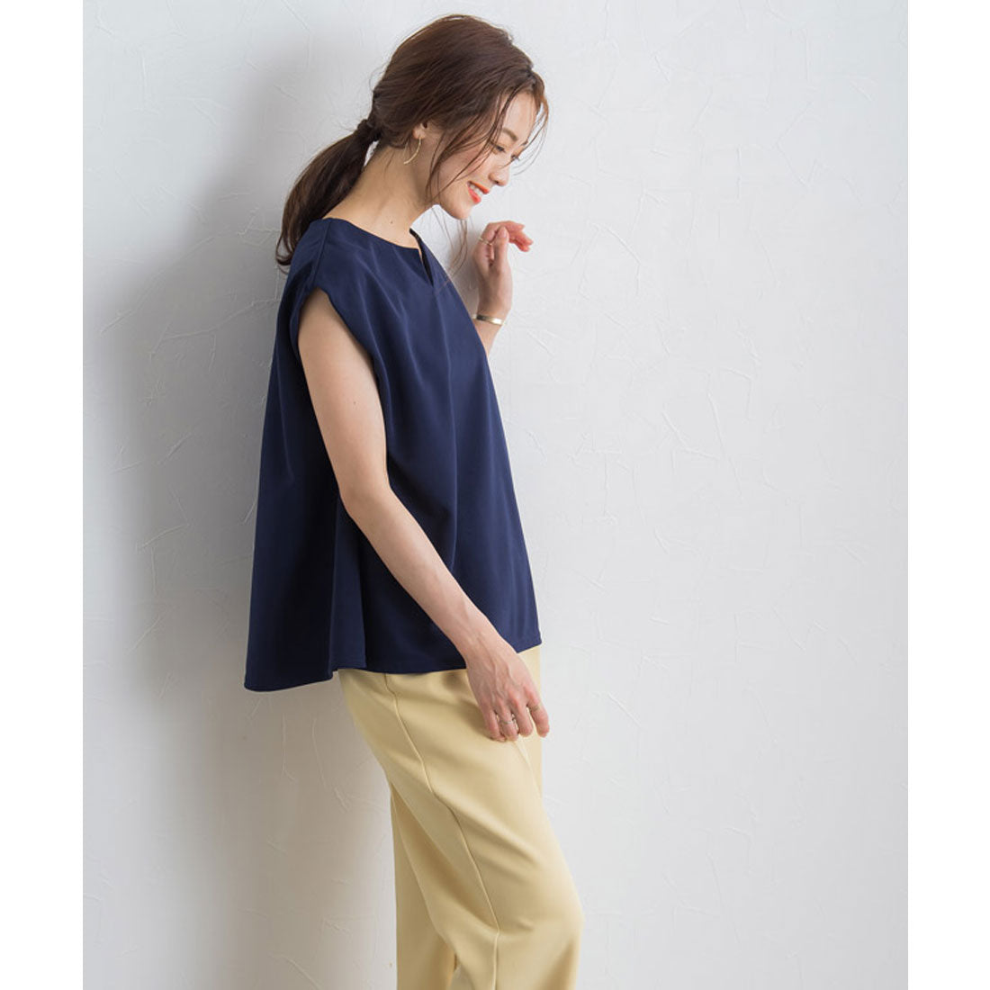 Marvelous by Pierrot Shoulder Tuck French T-Shirt