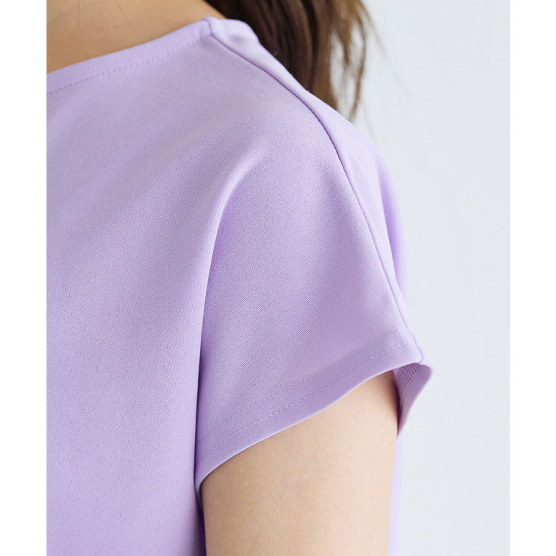 フレンチスリーブフレアTブラウス