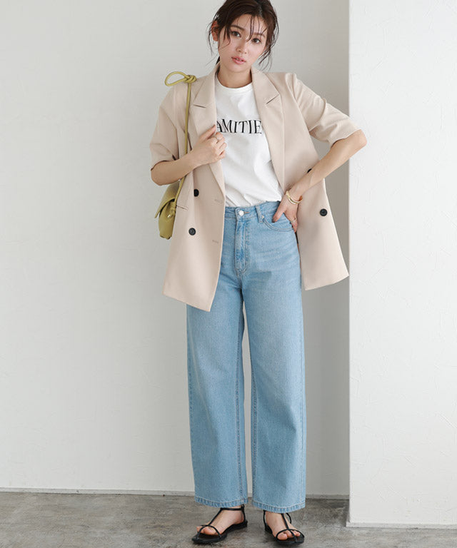 マーベラス バイ ピエロ marvelous by Pierrot 【イージーケア】ロゴTシャツ