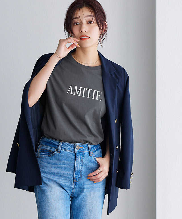 マーベラス バイ ピエロ marvelous by Pierrot 【イージーケア】ロゴTシャツ