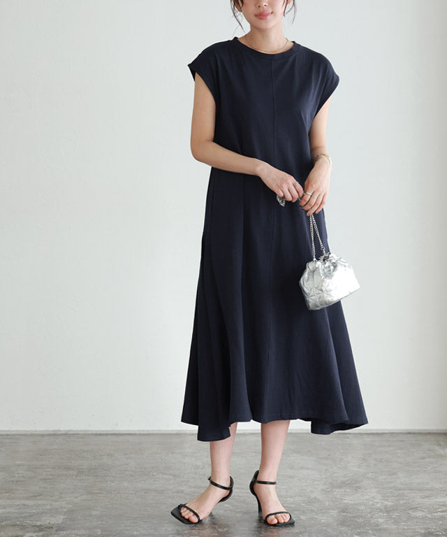 Marvelous by Pierrot French flare cut and sew dress