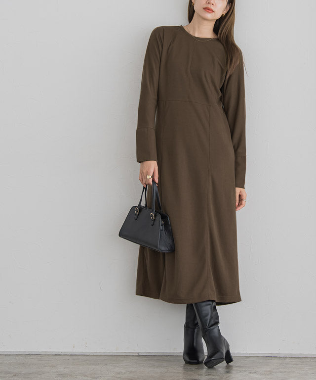 Dolan Sleeve Flare One-Piece Dress Dolan Sleeve Flare One-Piece Dress