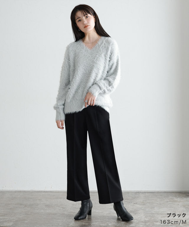 Back Micro-Fleece Tuck Pants