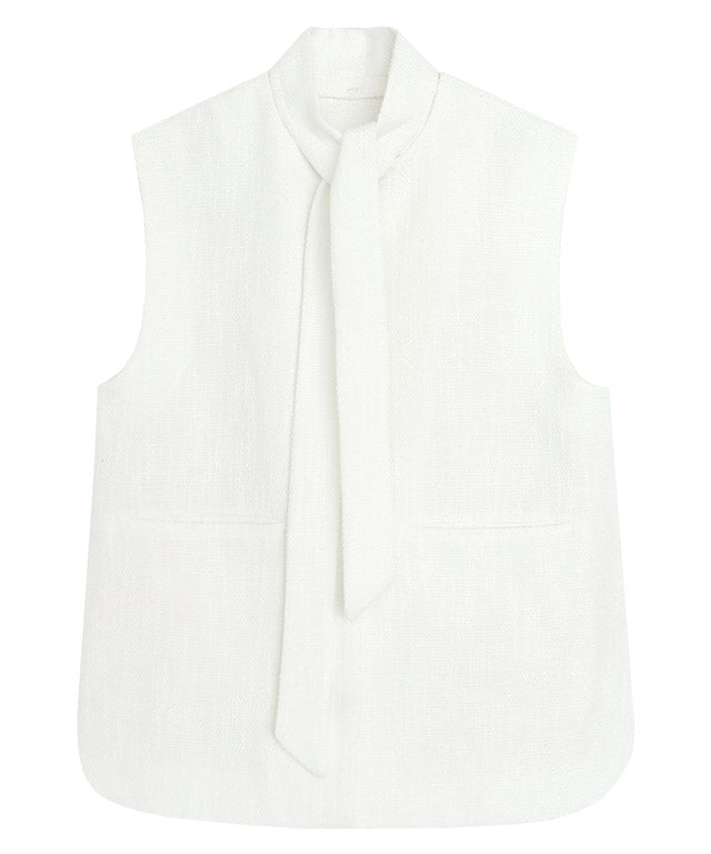 2wayボウタイツイードジレ