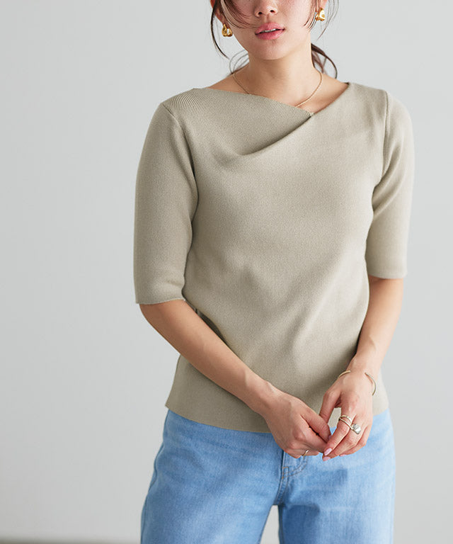 Marvelous by Pierrot Draped Knit