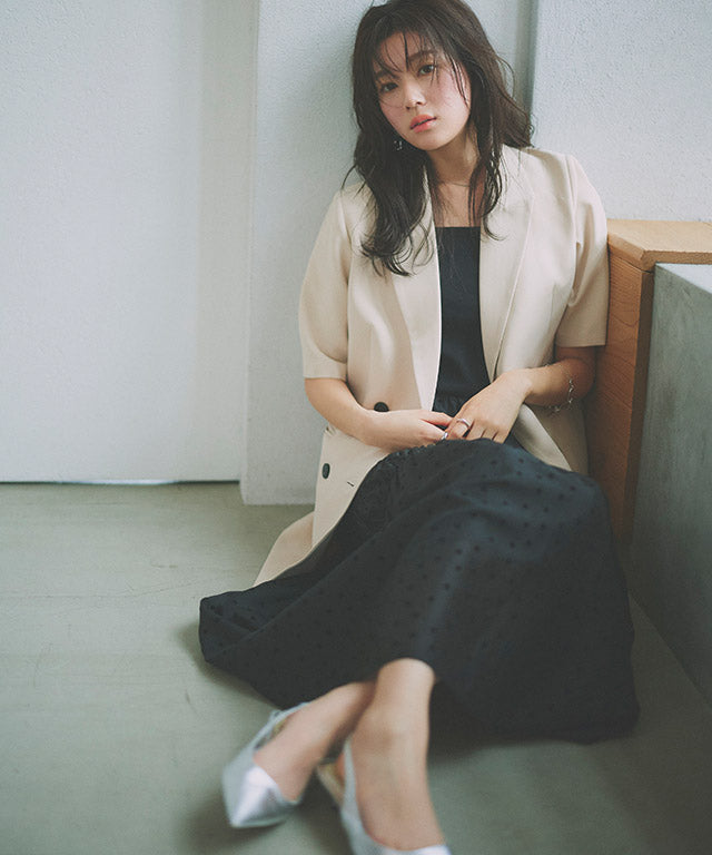 Marvelous by Pierrot Shirring Gather Skirt