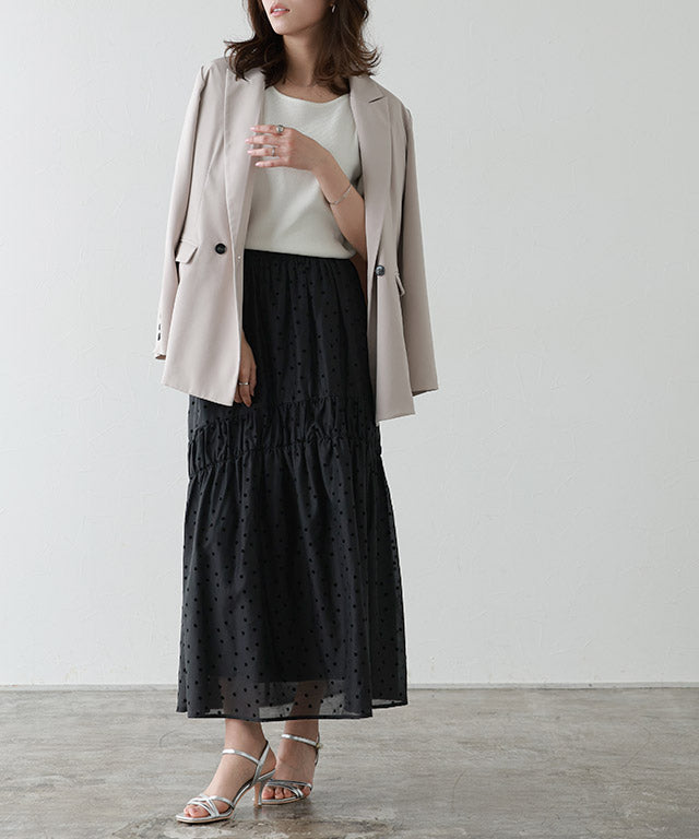 Marvelous by Pierrot Shirring Gather Skirt