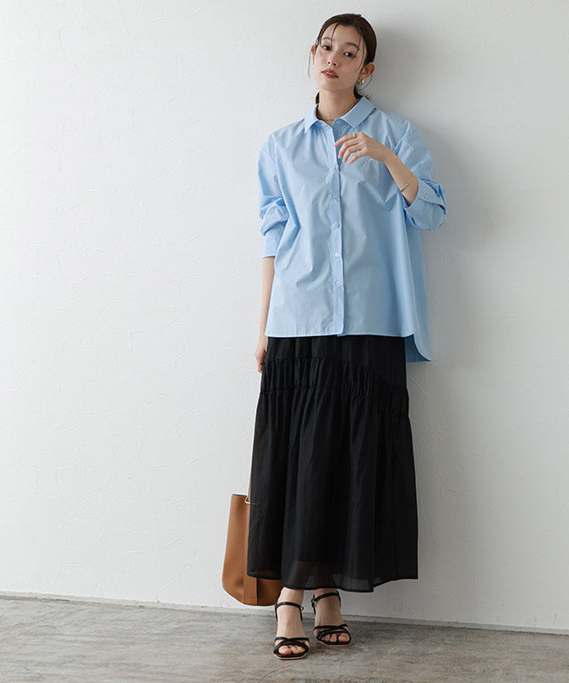 Marvelous by Pierrot Shirring Gather Skirt