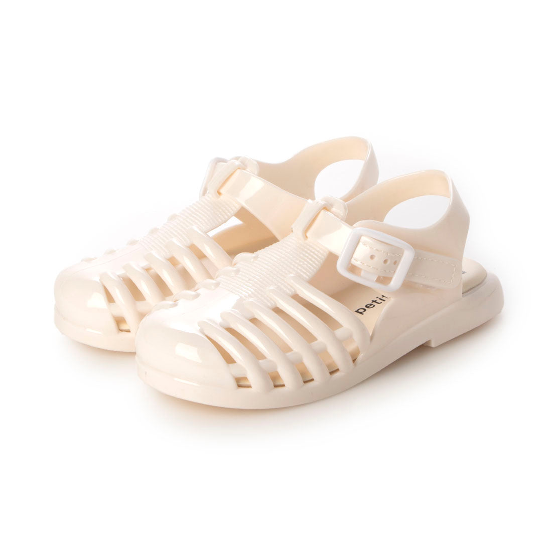 プティマイン petit main 【GOODPRICE】ジェリーサンダル (アイボリー) アイボリー