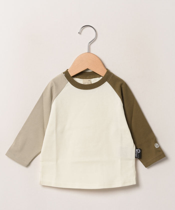 プティマイン petit main 【Penfield】ラグランTシャツ