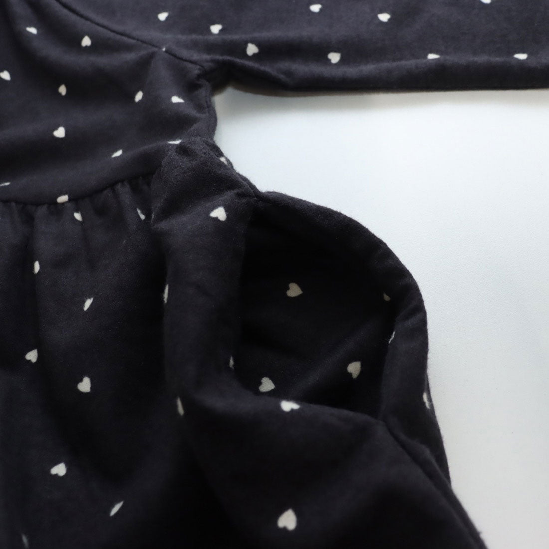 プティマイン petit main 【リンク】ベスト付き柄ワンピース