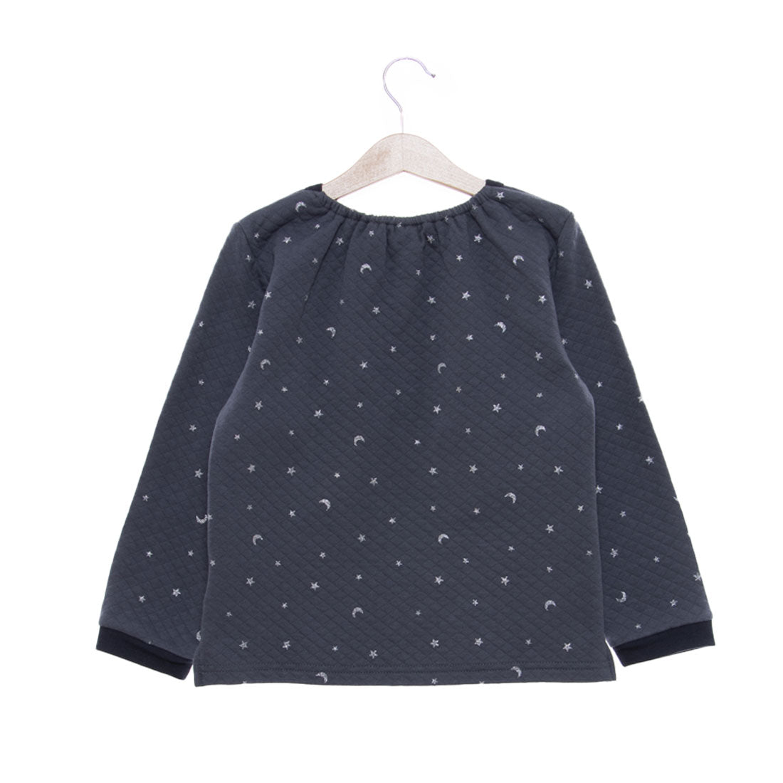 プティマイン petit main キラキラ星柄キルトパジャマ