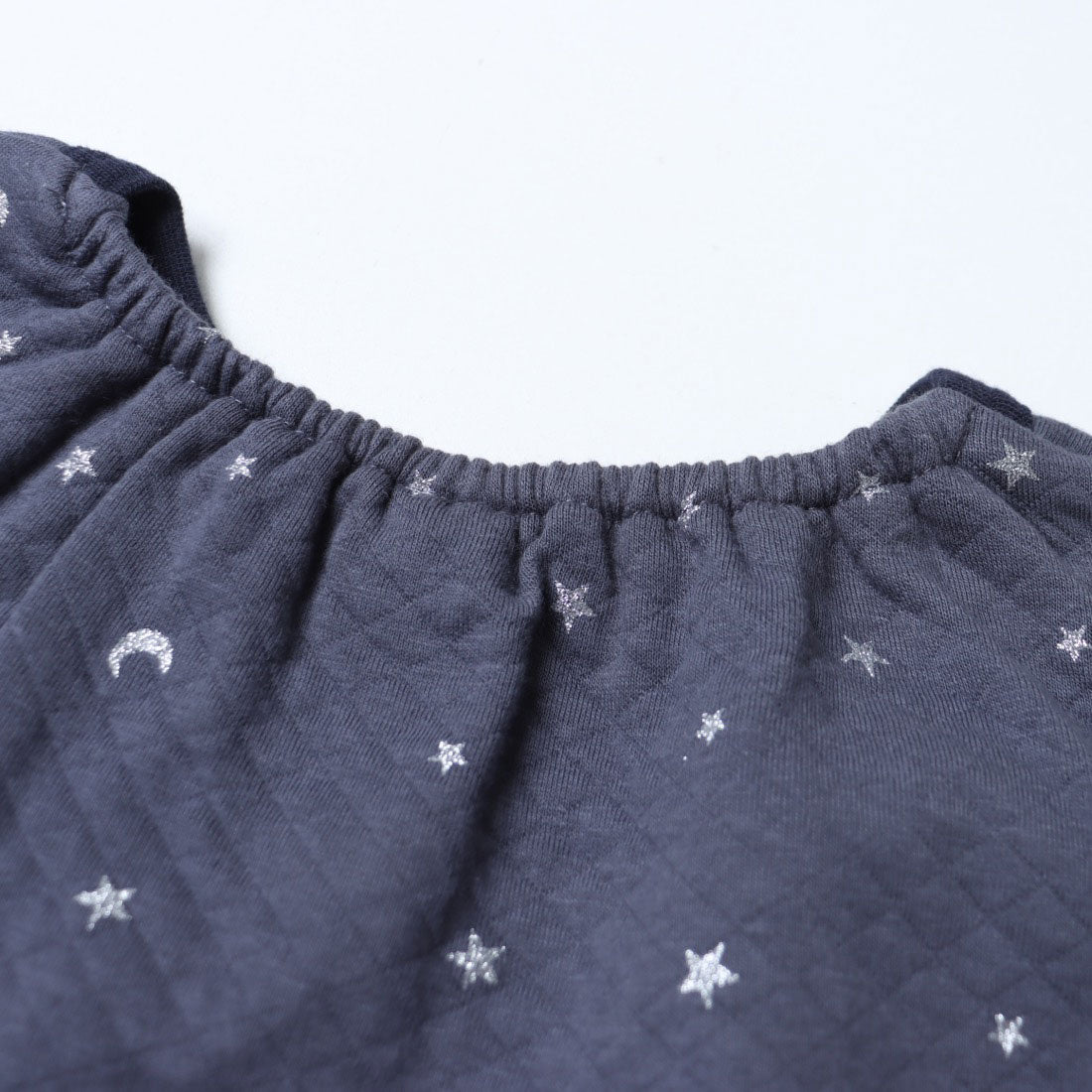 プティマイン petit main キラキラ星柄キルトパジャマ