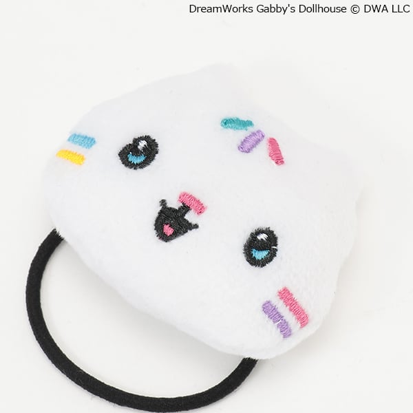 プティマイン petit main 【ギャビー】フェイスヘアゴム (オフホワイト) オフホワイト