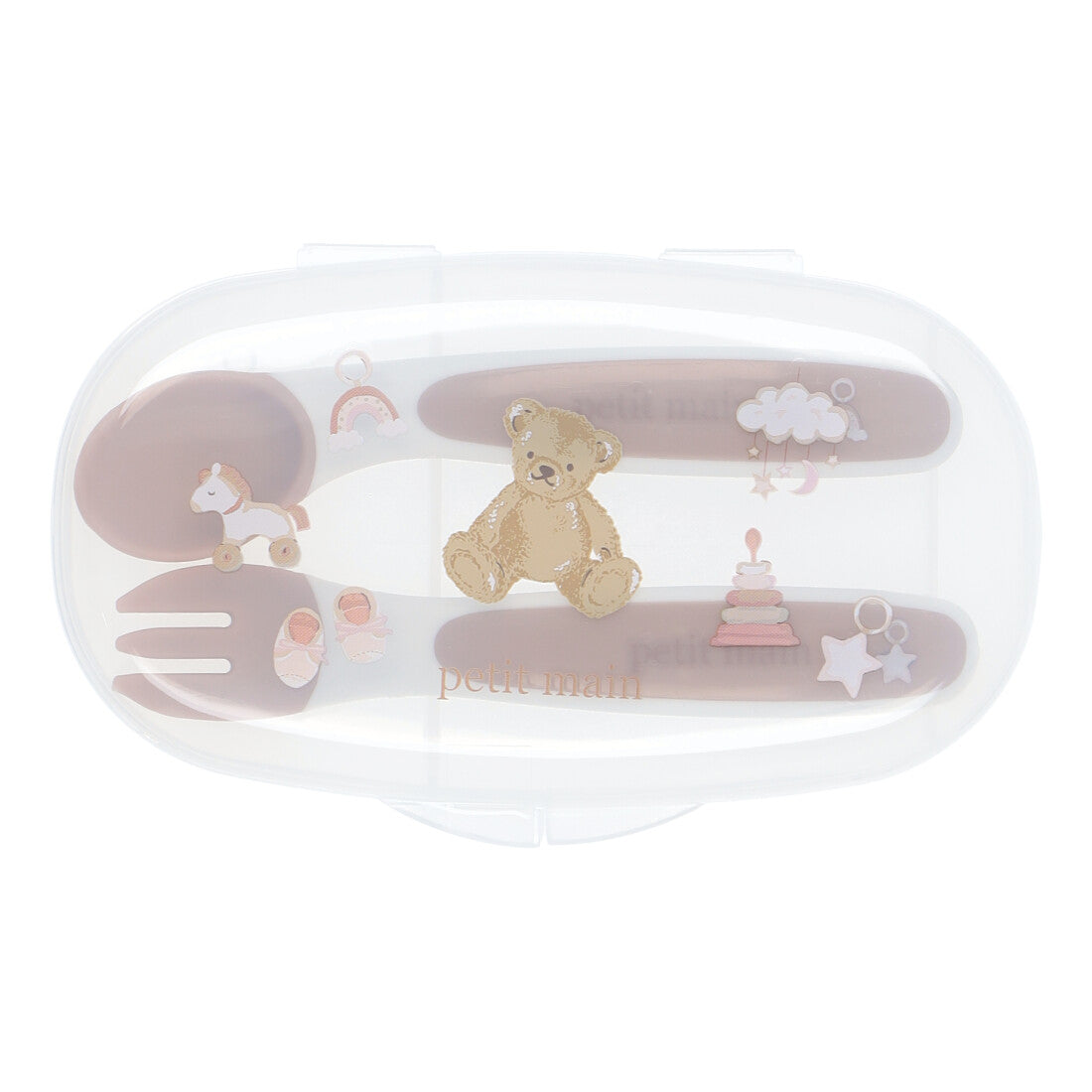 プティマイン petit main スプーン・フォークセット【返品不可商品】 (ベージュ) ベージュ