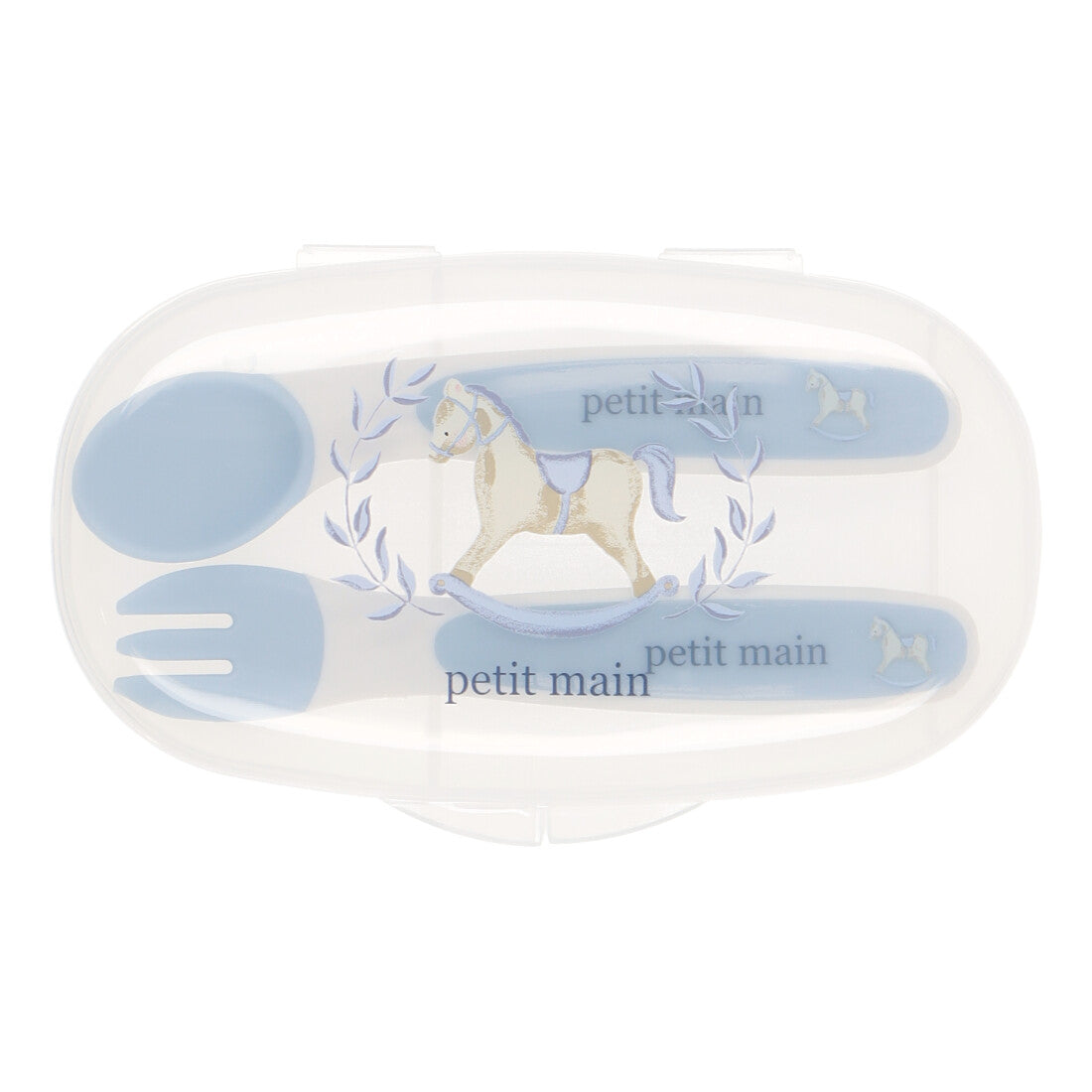 プティマイン petit main スプーン・フォークセット【返品不可商品】 (L・ブルー) L・ブルー