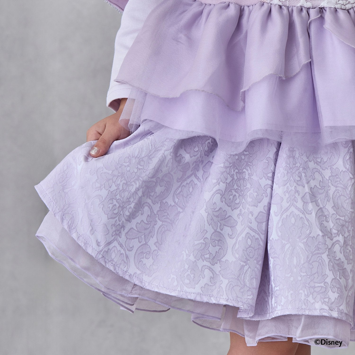 プティマイン petit main 【Disney】なりきりスカート (L・ブルー) L・ブルー