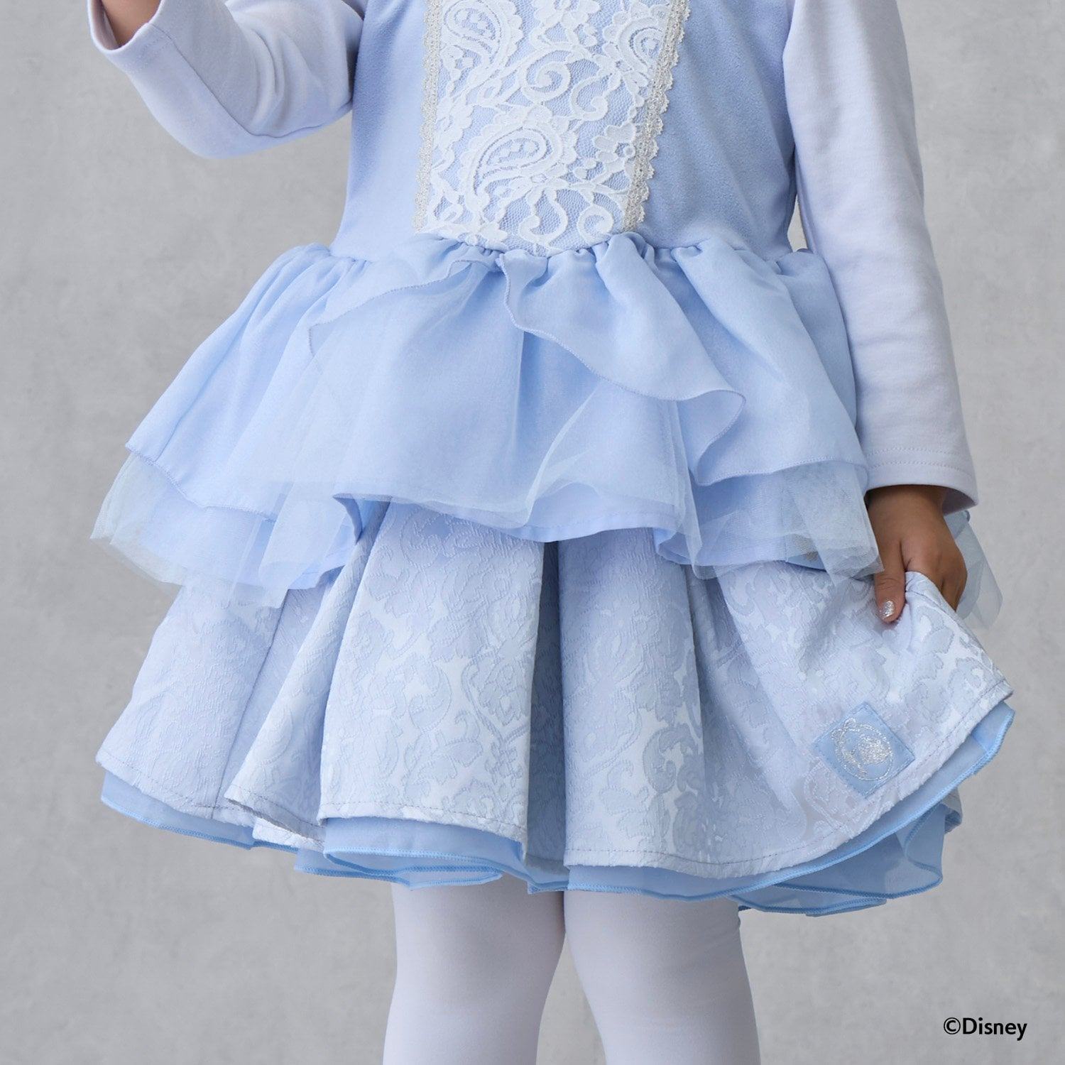 プティマイン petit main 【Disney】なりきりスカート (L・ブルー) L・ブルー