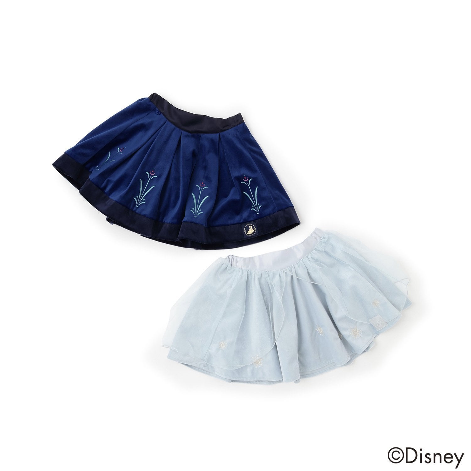 プティマイン petit main 【Disney】なりきりスカート (L・ブルー) L・ブルー