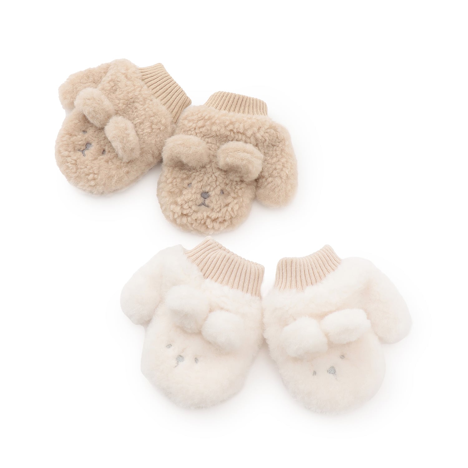 プティマイン petit main ププテテミトン (ウスベージュ) ウスベージュ