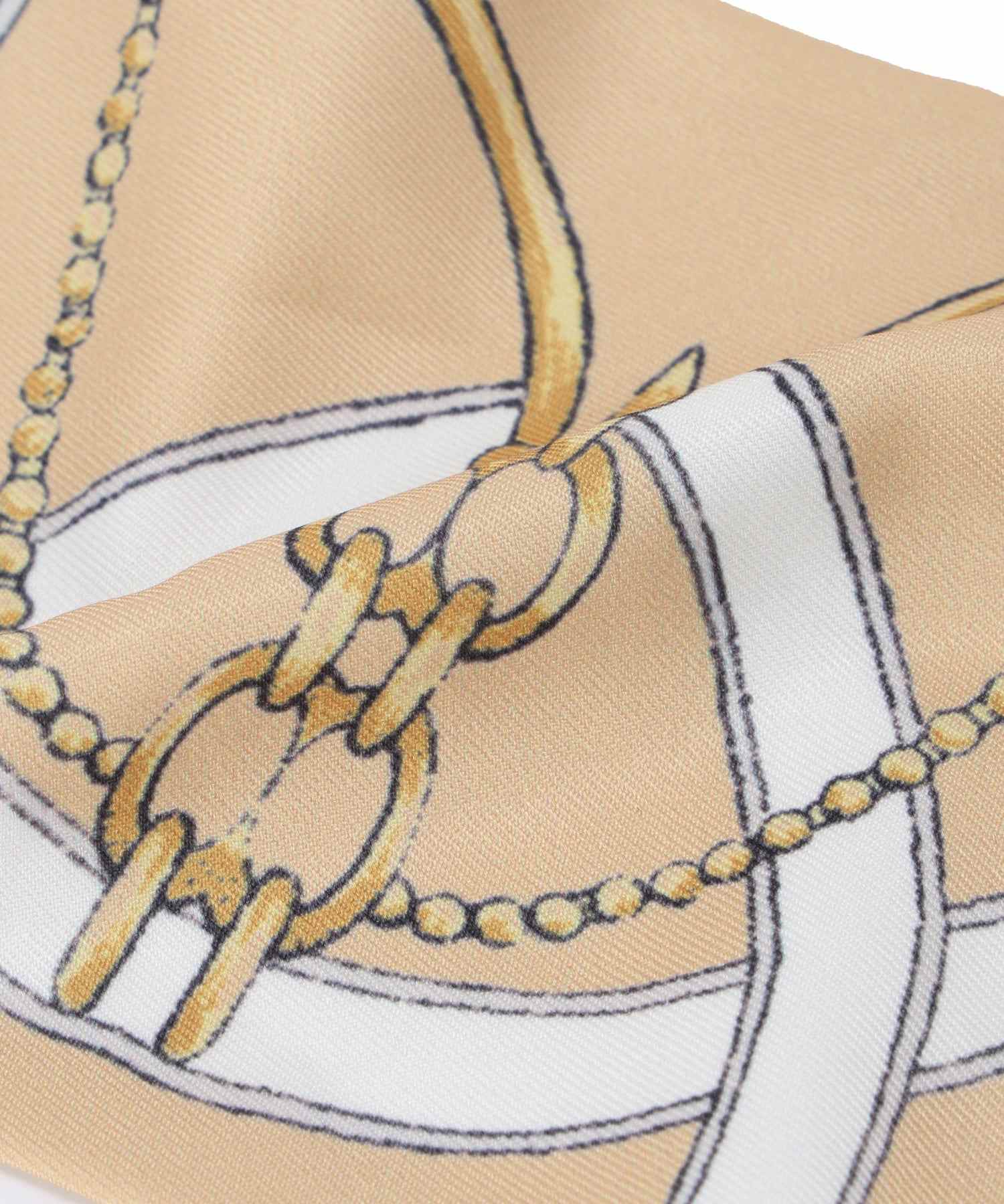 プチ オンフルール Petit Honfleur 【接触冷感】スカーフ (ブルー) ブルー