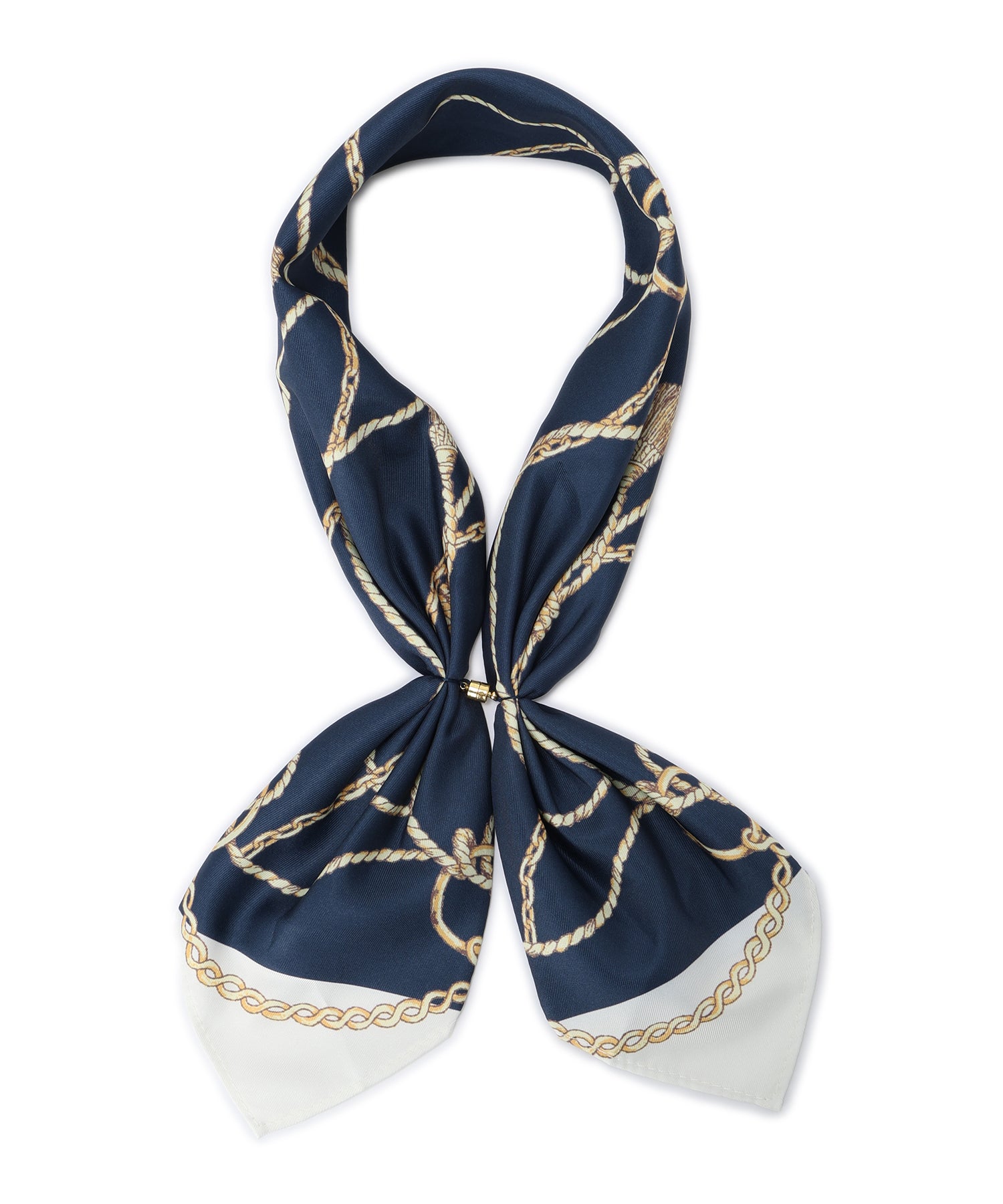 プチ オンフルール Petit Honfleur 【接触冷感】スカーフ (ブルー) ブルー