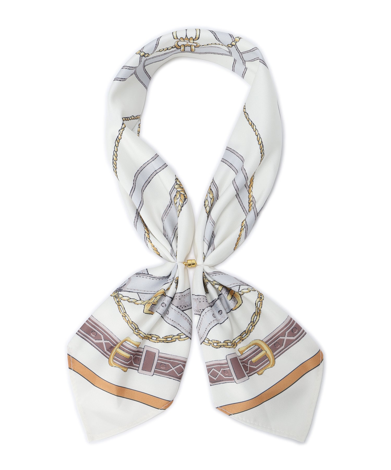 プチ オンフルール Petit Honfleur 【接触冷感】スカーフ (ブルー) ブルー