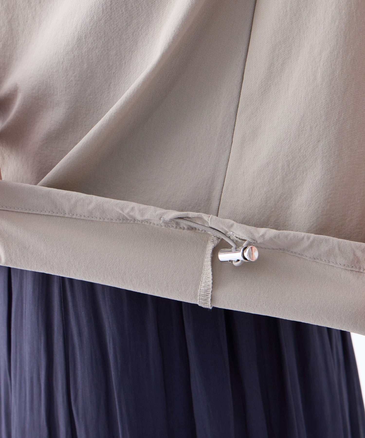 プチ オンフルール Petit Honfleur 【冷感】【UVカット】ドッキングポケットプルオーバー (グレー) グレー