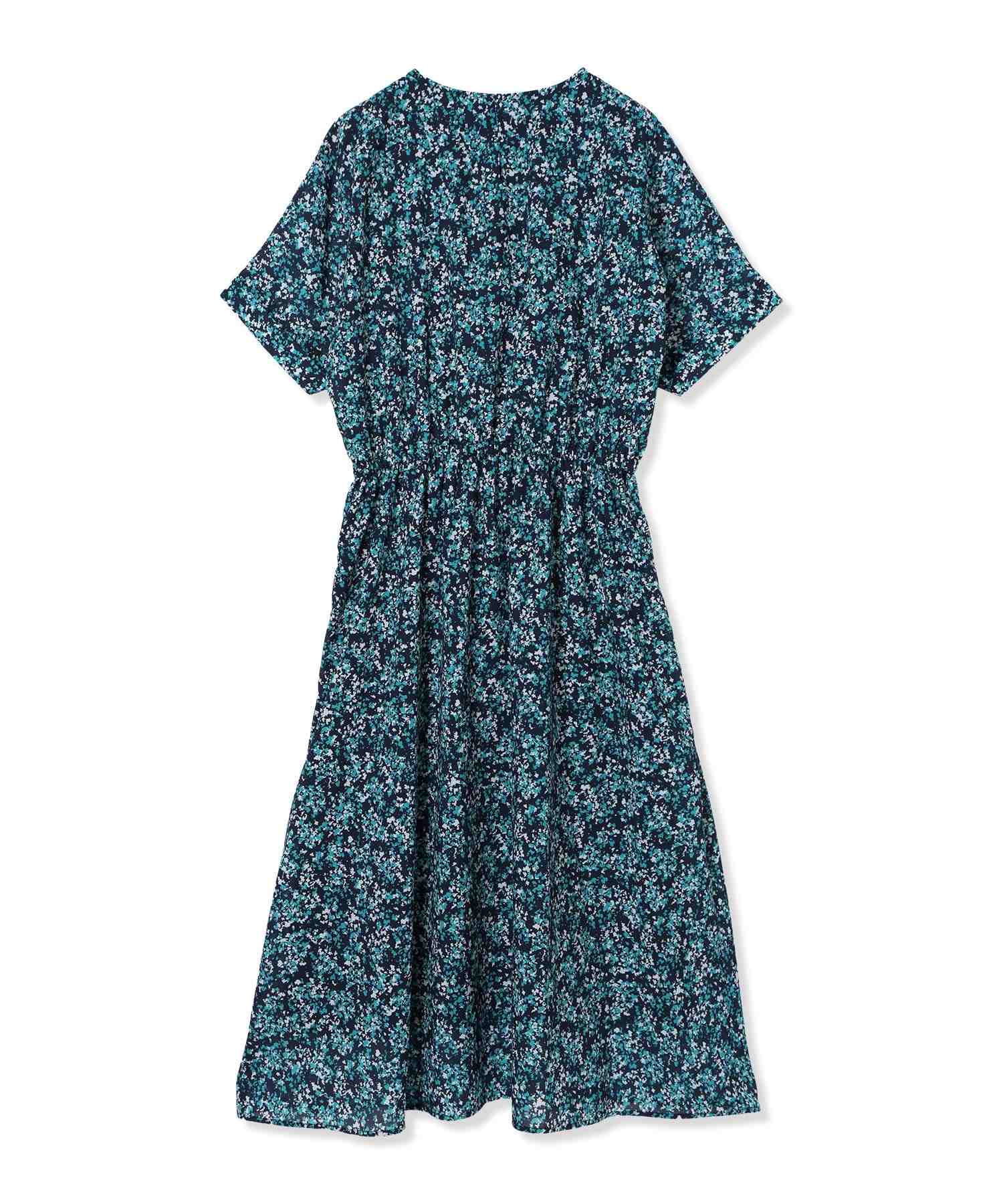 プチ オンフルール Petit Honfleur アパッシュプリントワンピース (グリーン) グリーン