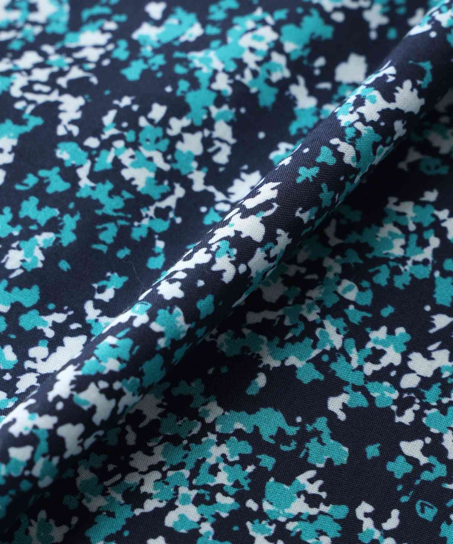 プチ オンフルール Petit Honfleur アパッシュプリントワンピース (グリーン) グリーン