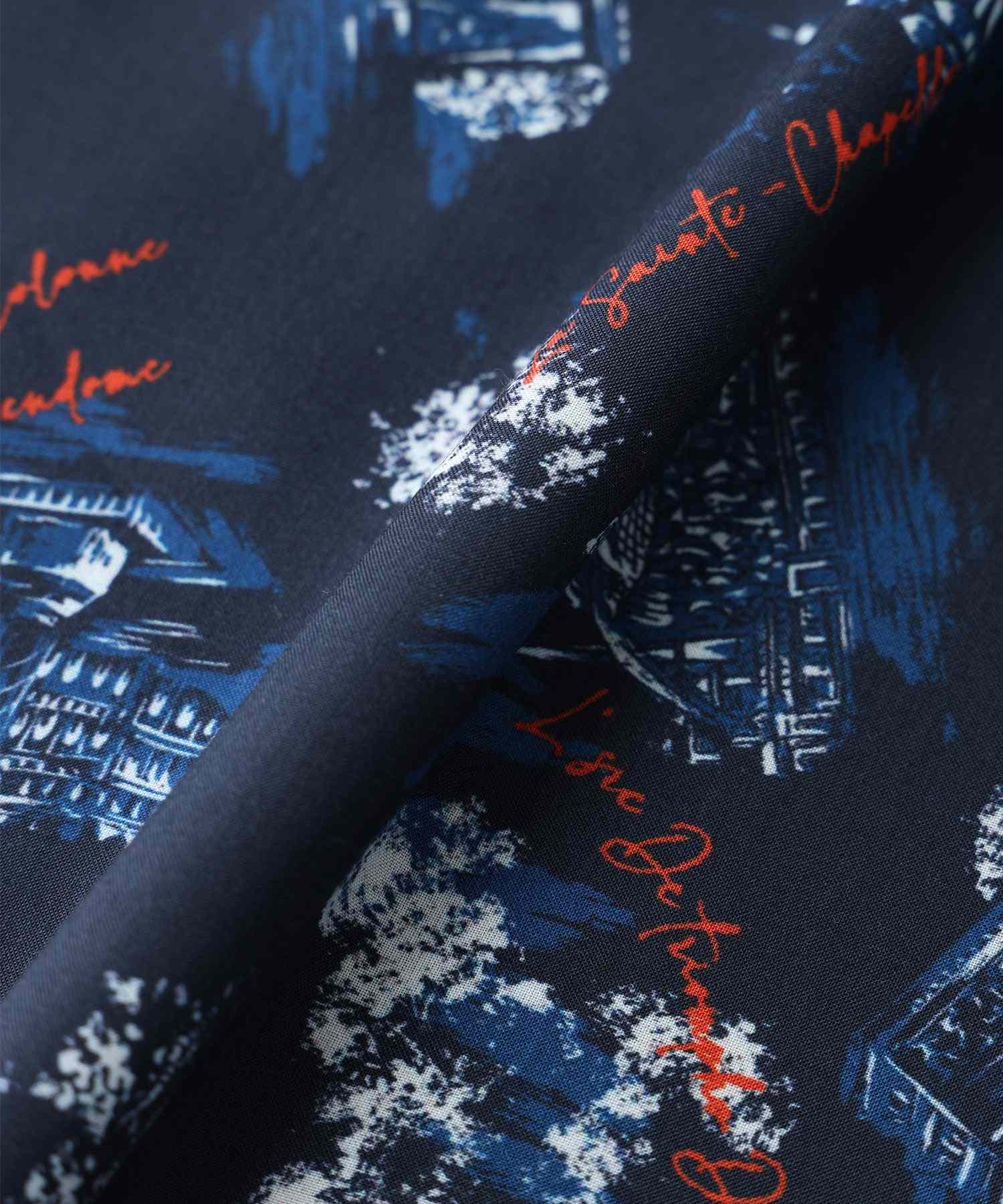 プチ オンフルール Petit Honfleur アパッシュプリントワンピース (グリーン) グリーン