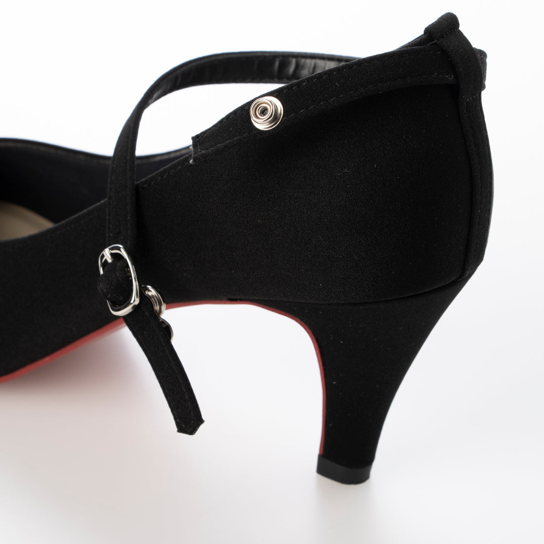 プラチナドゥ Platino deux ヒール7cm 2WAY ポインテッドトゥ アンクルストラップ 日本製 パンプス