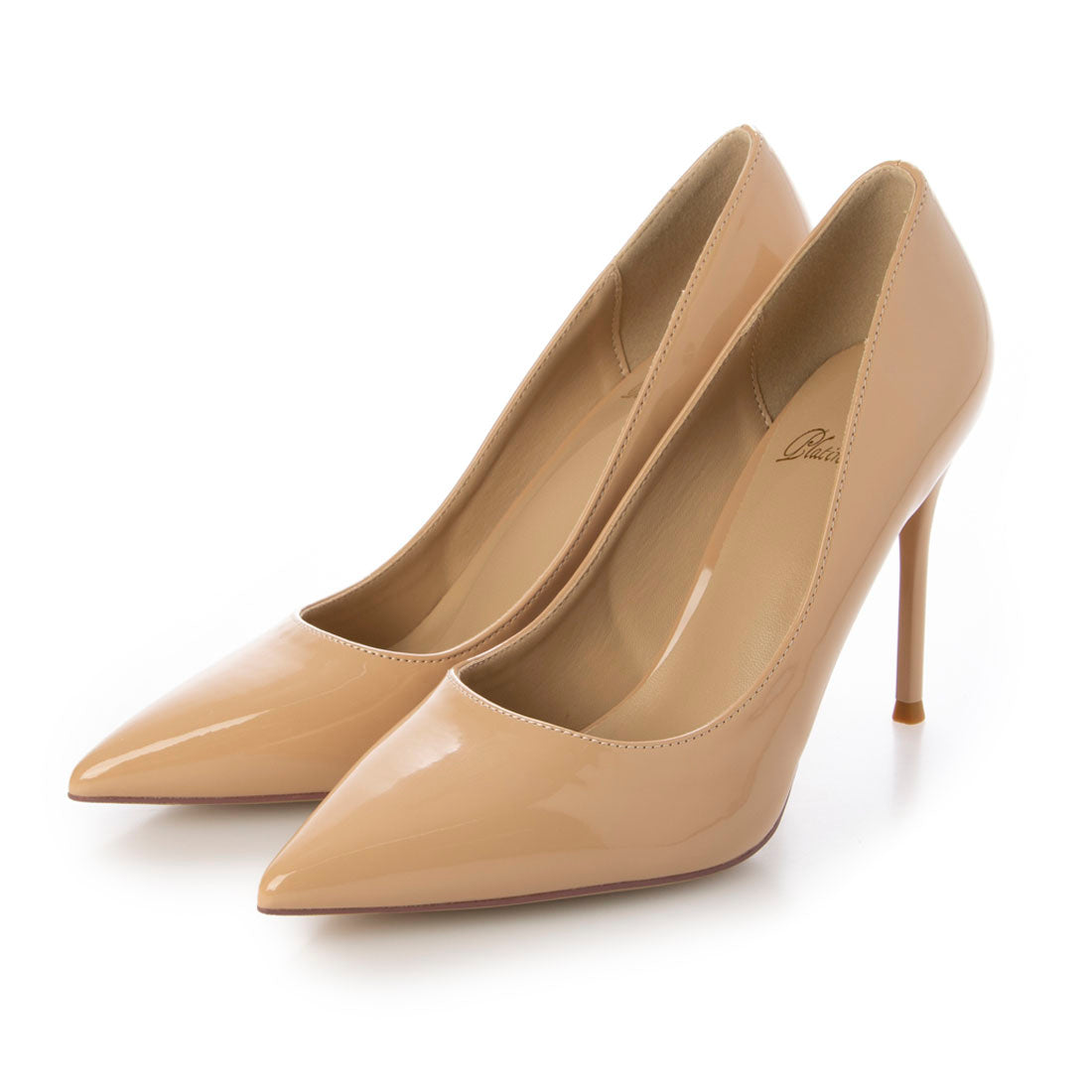 Platinum Deux Ultra-Fine Pin Heel 10cm Heel Pointed Toe Pumps