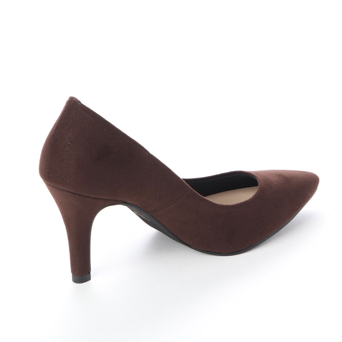 プラチナドゥ Platino deux 8cmハイヒール ポインテッドトゥ プレーン パンプス